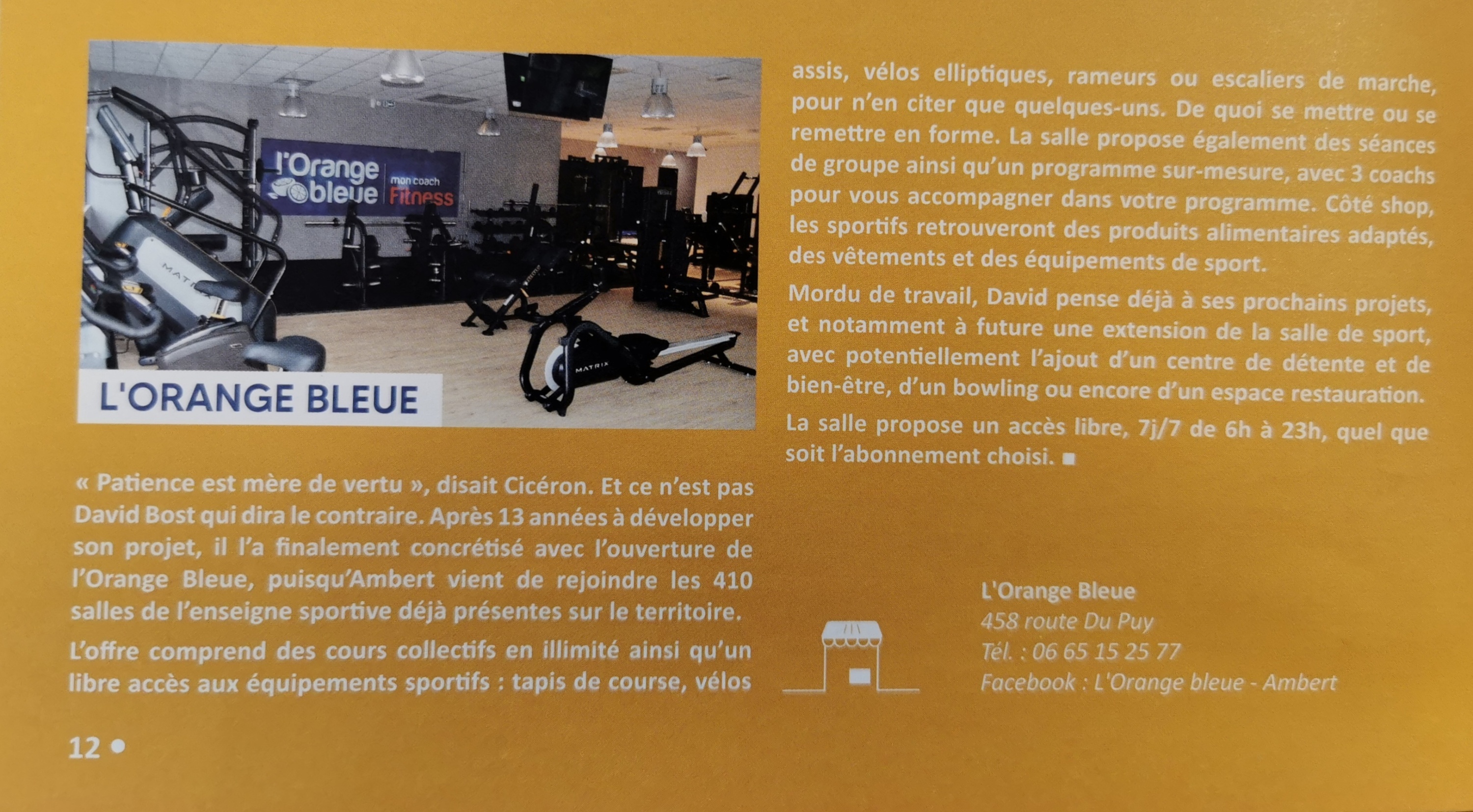 Foto 2 di l'Orange bleue