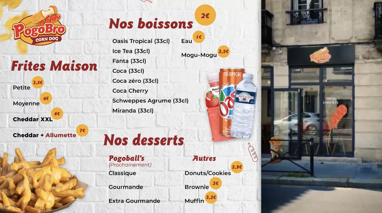 Pogobro - Corn Dog Bordeaux