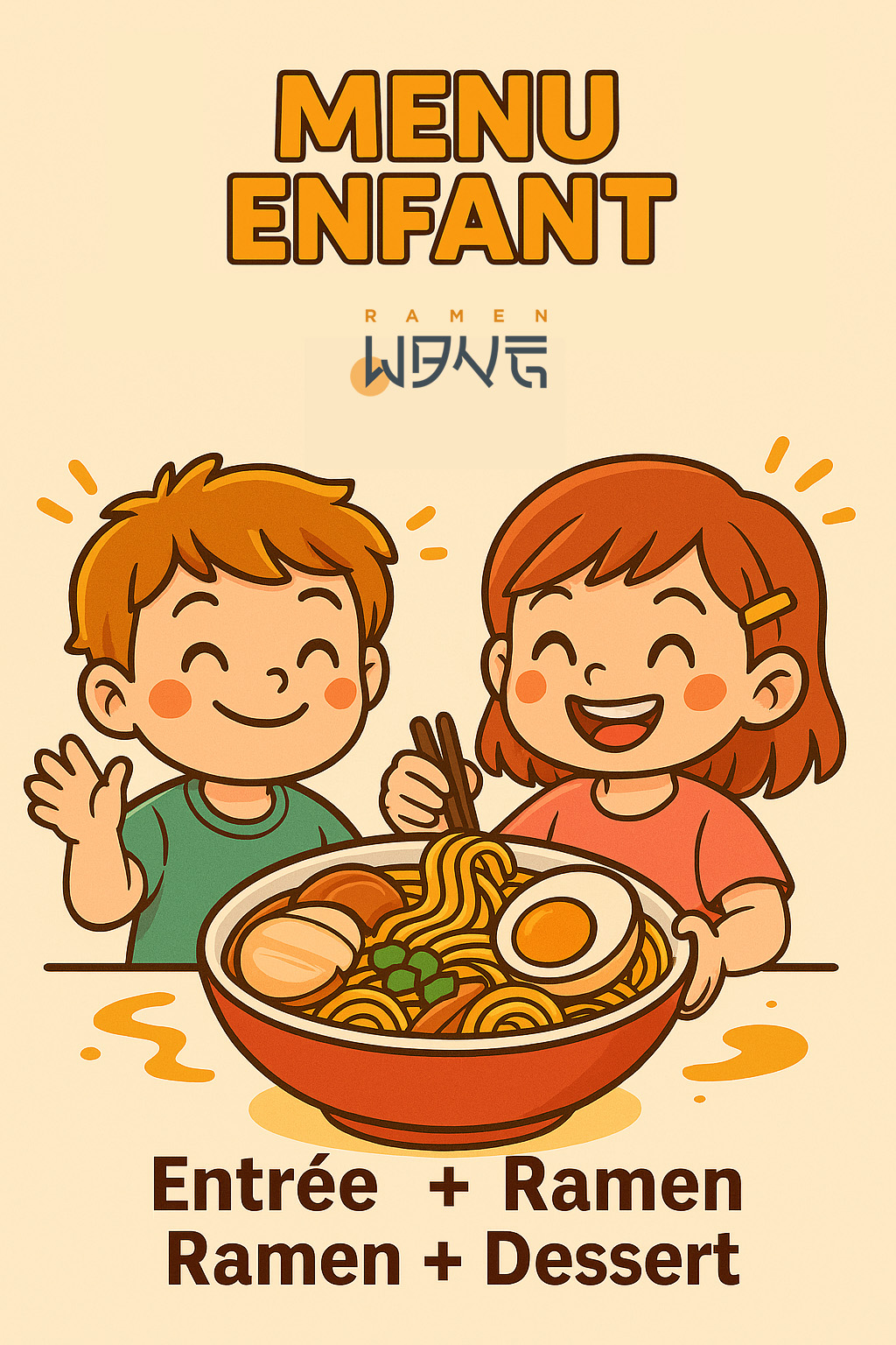 RAMEN WANG take away - Restaurant Ramen Paris 14 