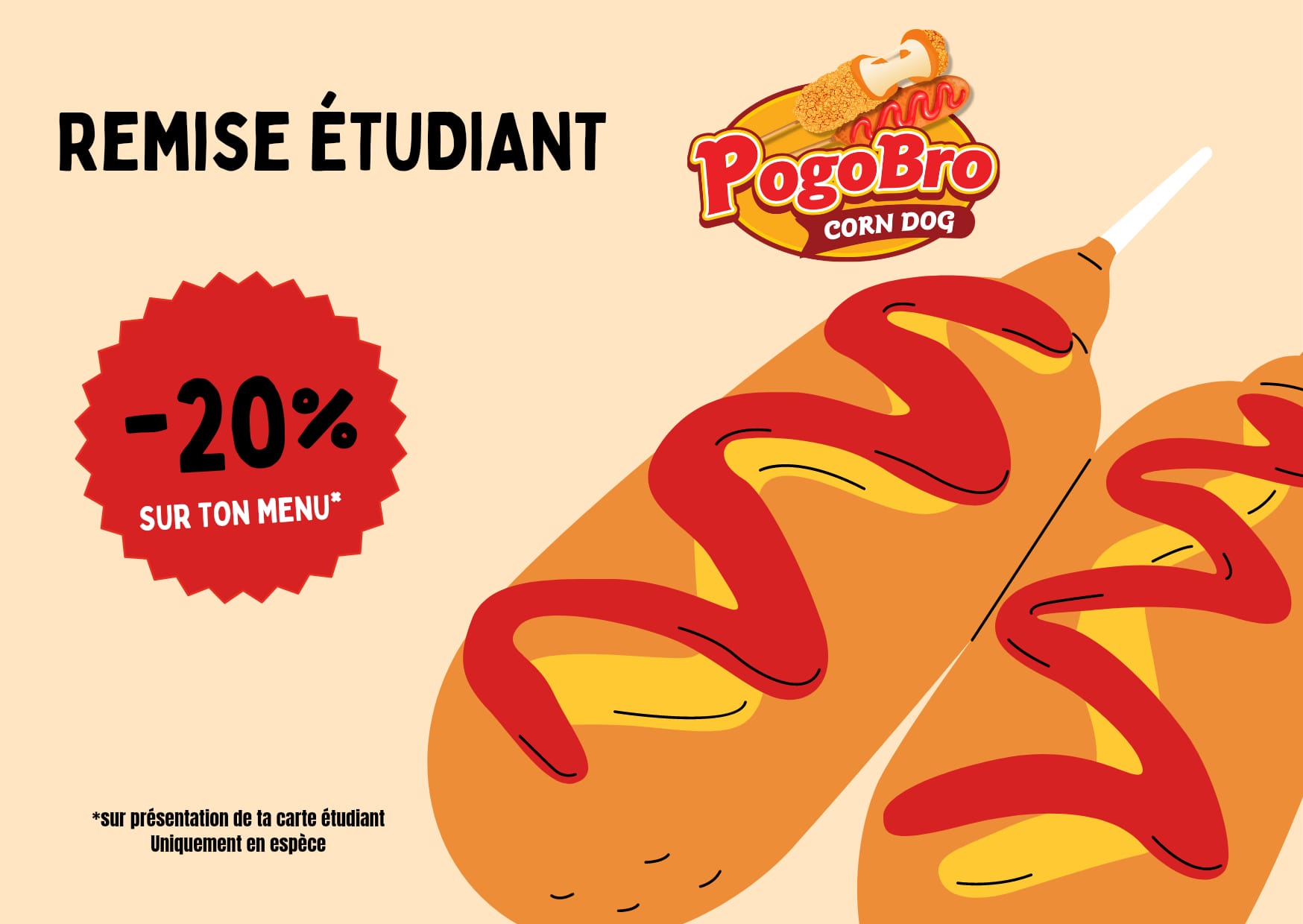 Pogobro - Corn Dog Bordeaux