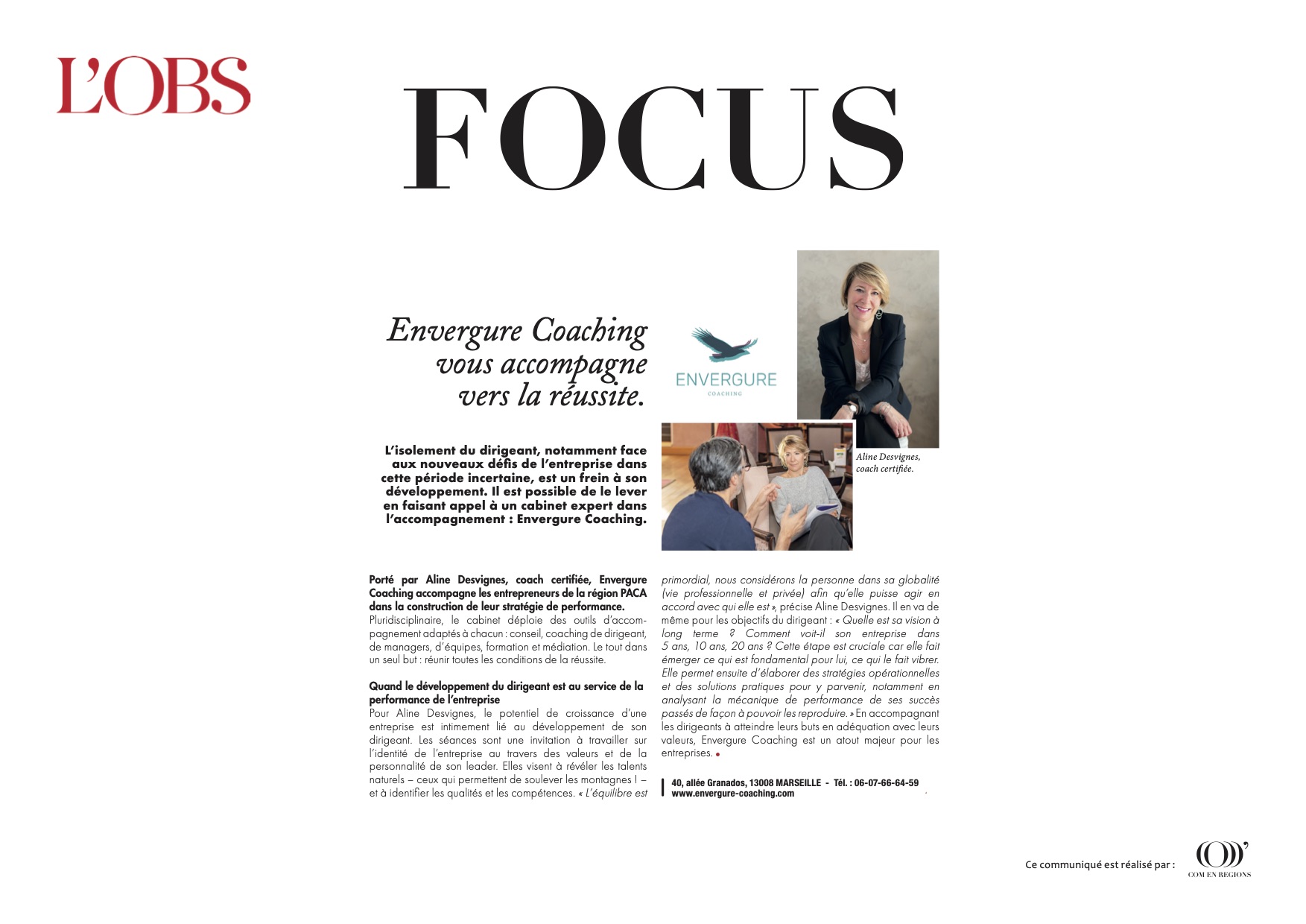 Foto 43 di Envergure  Coaching