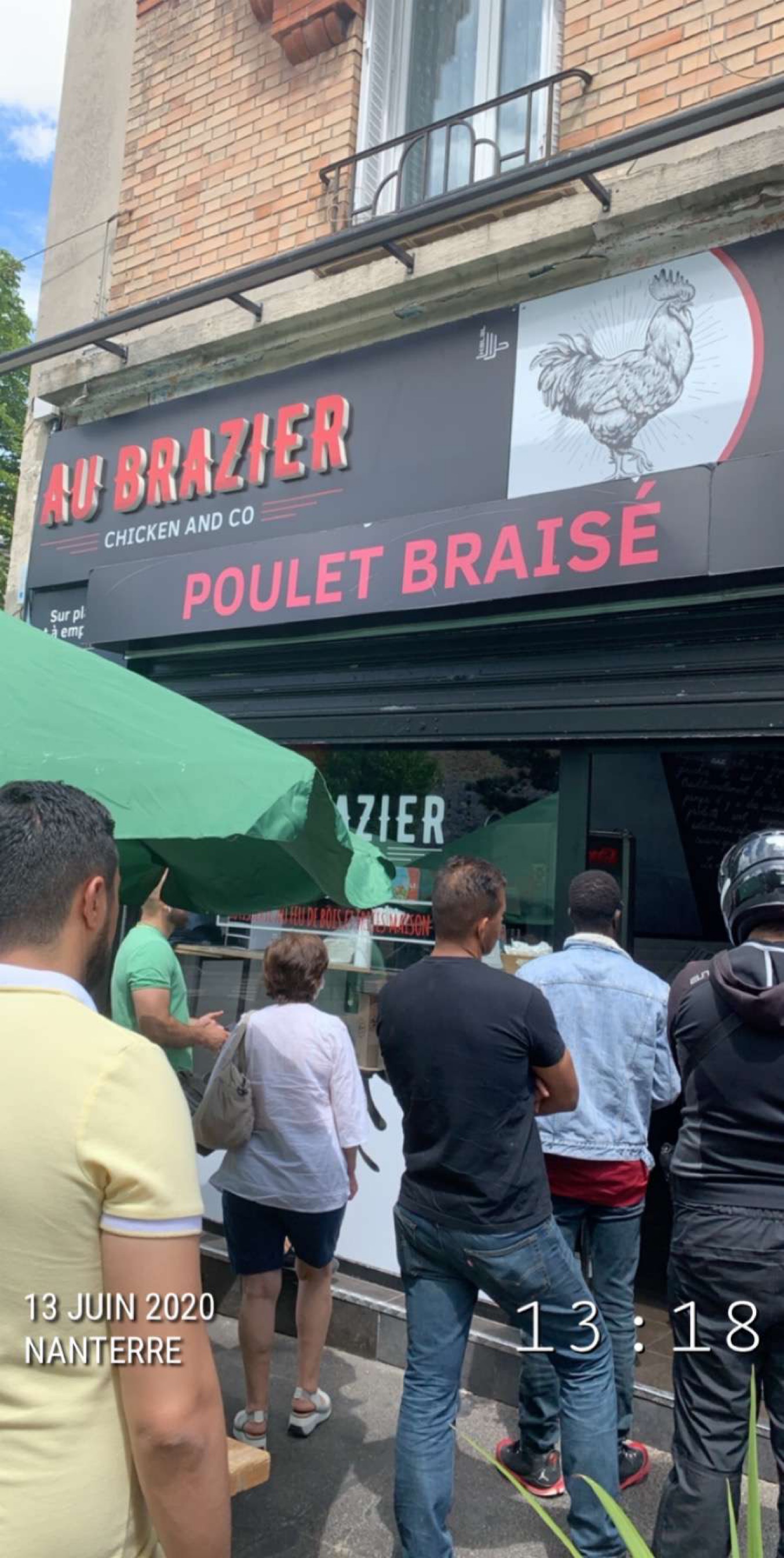 AU BRAZIER NANTERRE - Restaurant Poulet Braisé 